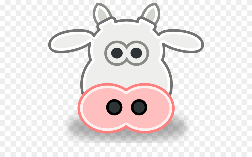 Tango Style Cow Head Clip Arts For Web, Snout, Animal, Mammal, Pig Free Transparent Png