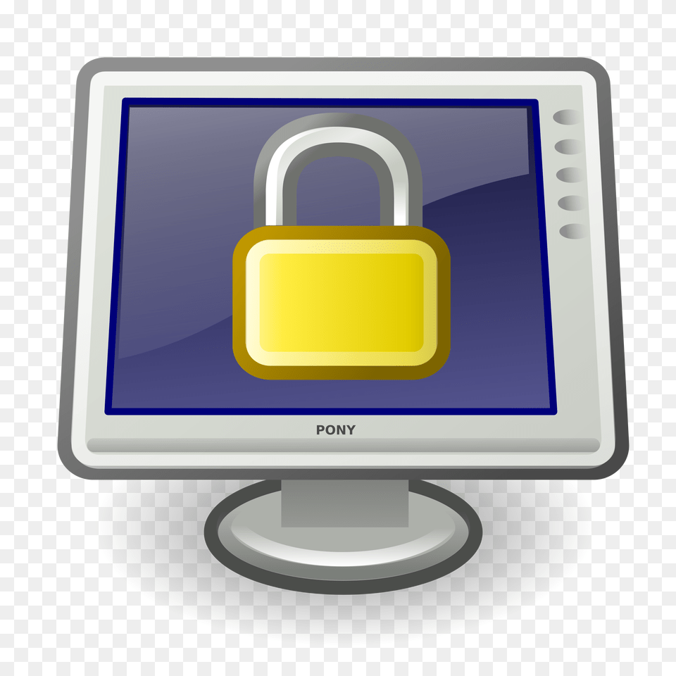 Tango System Lock Screen Icons, Computer Hardware, Electronics, Hardware, Monitor Free Png Download