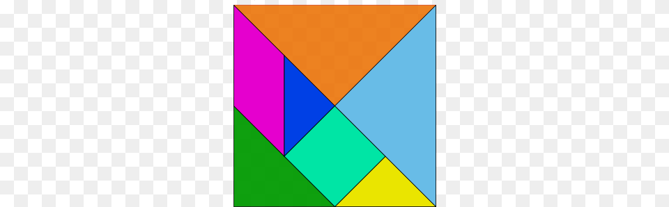 Tangram Clip Art, Triangle, Graphics Free Png