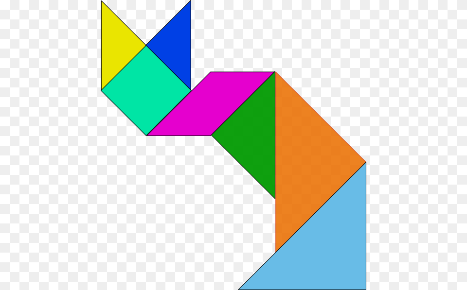 Tangram Clip Art Vector, Triangle, Graphics Png Image
