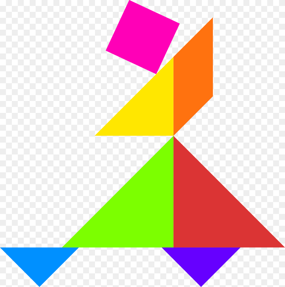 Tangram Clipart 2024, Triangle, Art Png Image