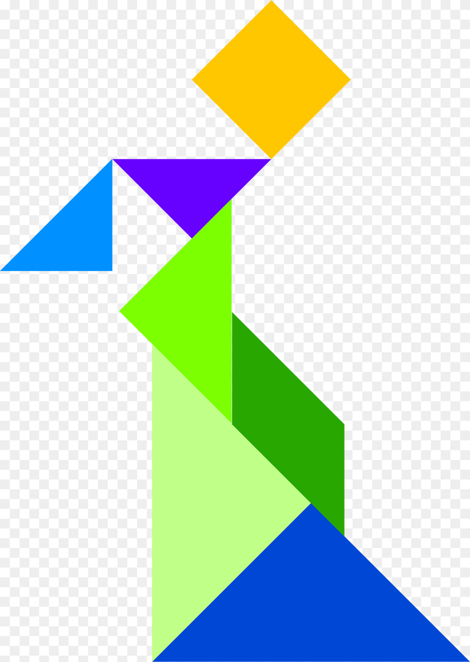 Tangram Clipart 2025, Art, Graphics, Modern Art, Triangle Free Png Download