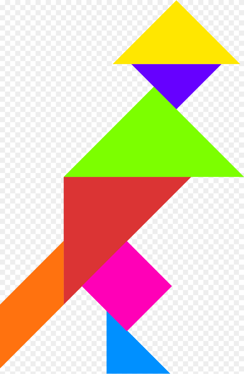 Tangram Clipart, Triangle, Art Free Png