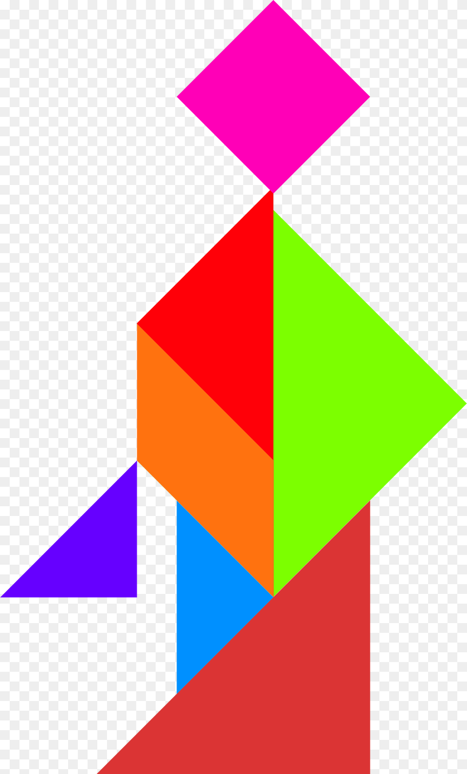 Tangram Clipart, Art, Graphics, Modern Art, Triangle Free Png Download