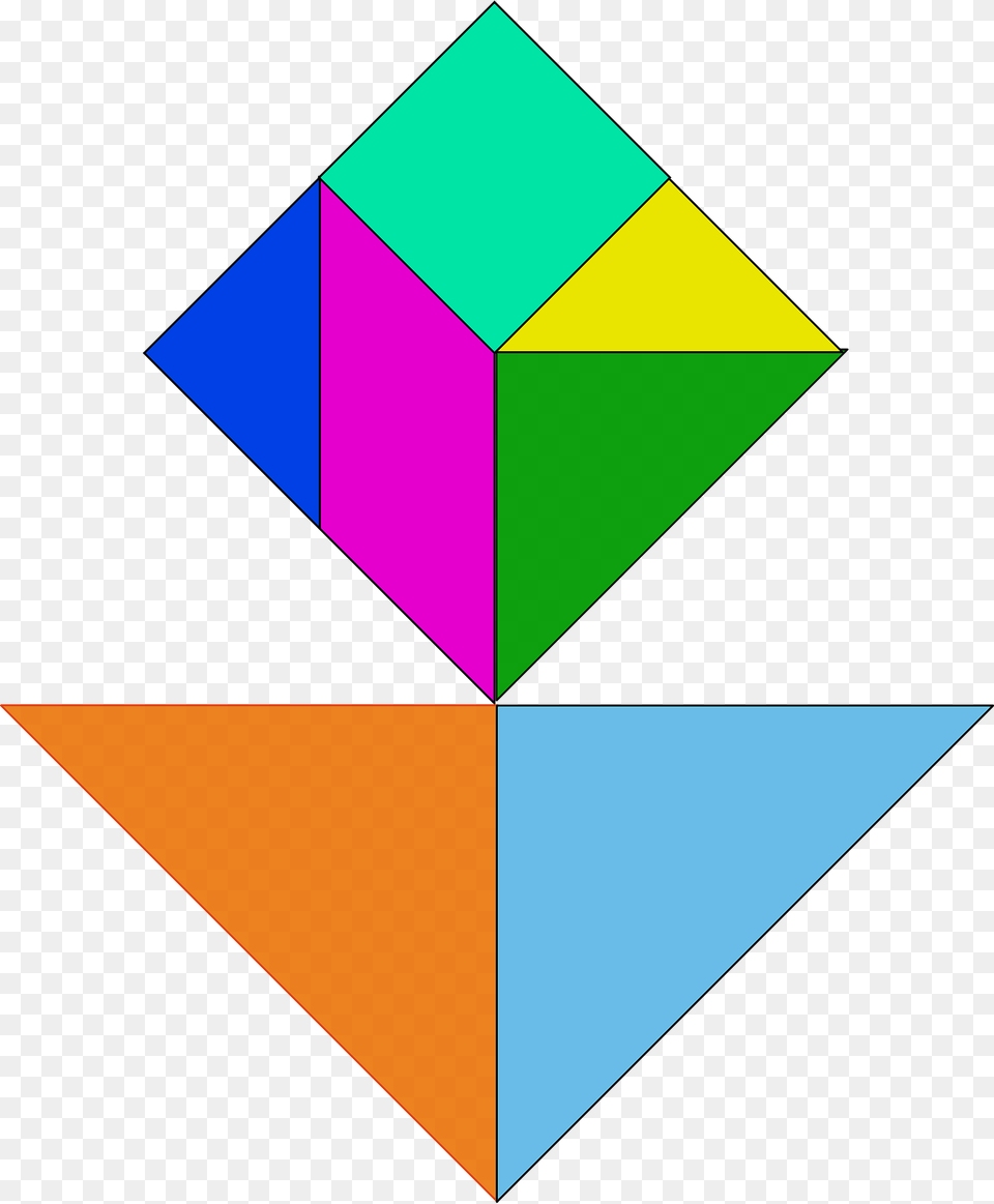 Tangram Clipart, Toy, Triangle Png Image