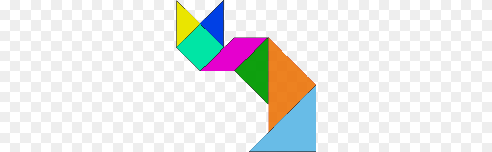 Tangram Game Clip Art Vector, Triangle, Graphics Png