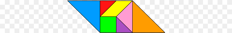 Tangram Parallelogram Make A Parallelogram With Tangrams, Triangle Free Png
