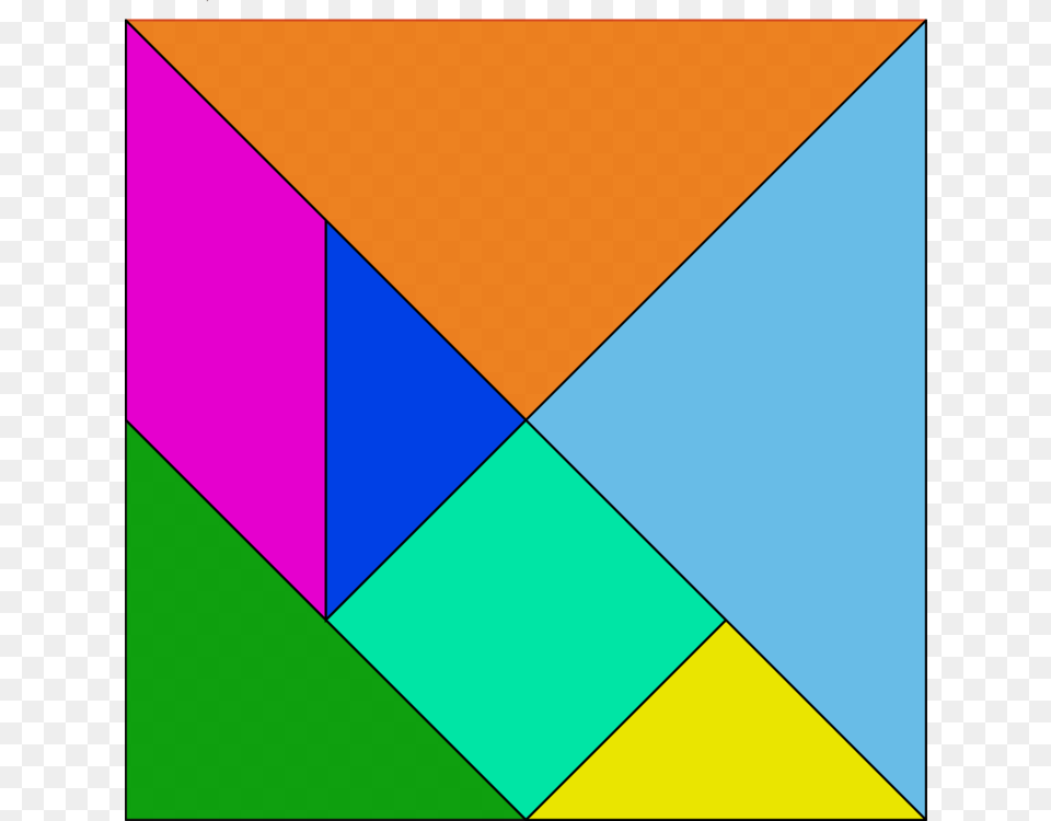 Tangram Puzzle Game, Triangle, Art, Graphics Free Transparent Png