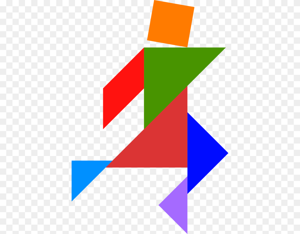 Tangram Puzzle Triangle Graphic Arts, Art, Toy, Graphics Free Png Download