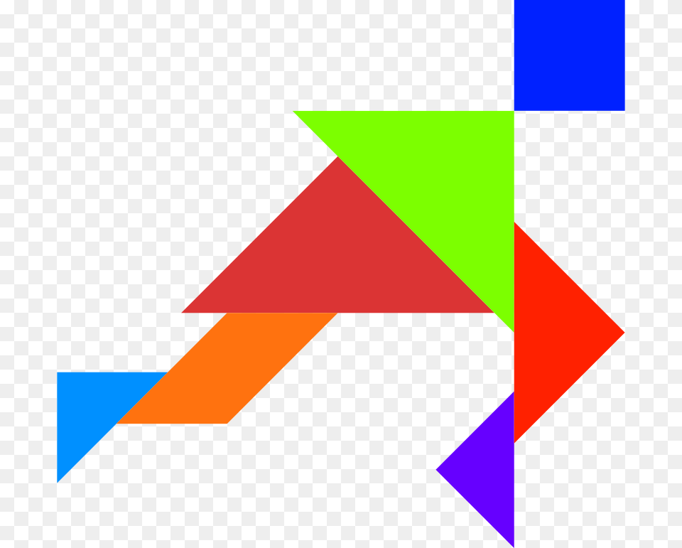 Tangram Shape People, Art, Toy, Graphics Free Png