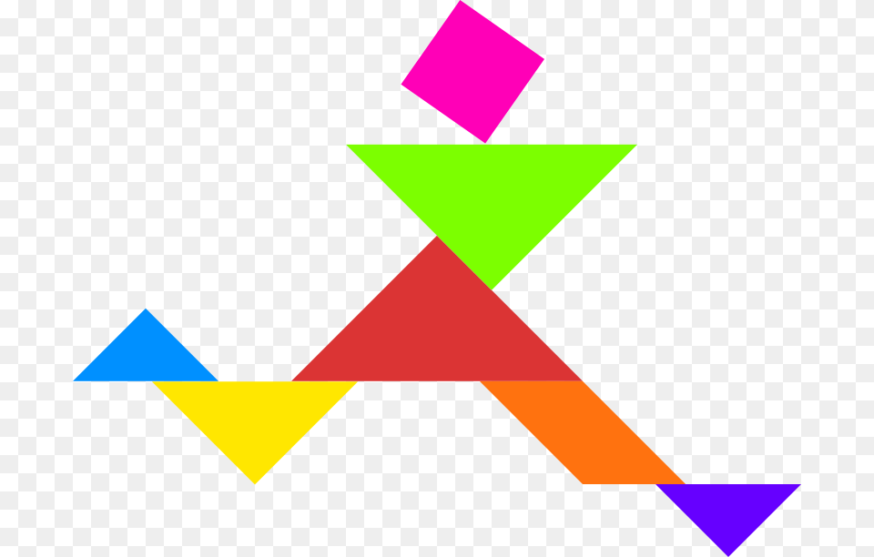 Tangram Shape People, Triangle, Symbol Png