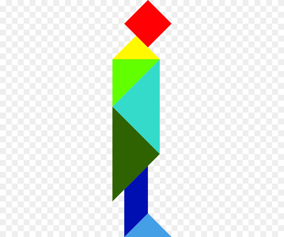 Tangram Shape People, Art, Graphics, Triangle Png