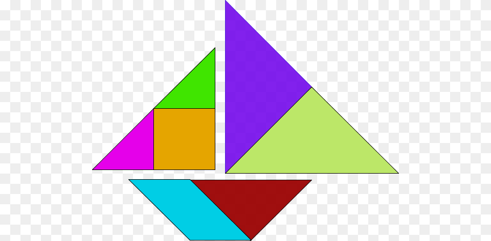 Tangram Vector Clip Art Dzieci Clip Art Pattern, Triangle Png Image