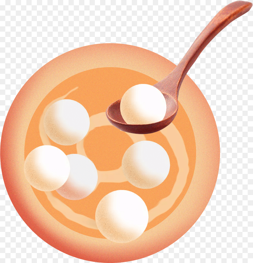 Tangyuan, Cutlery, Spoon, Food, Meal Png Image