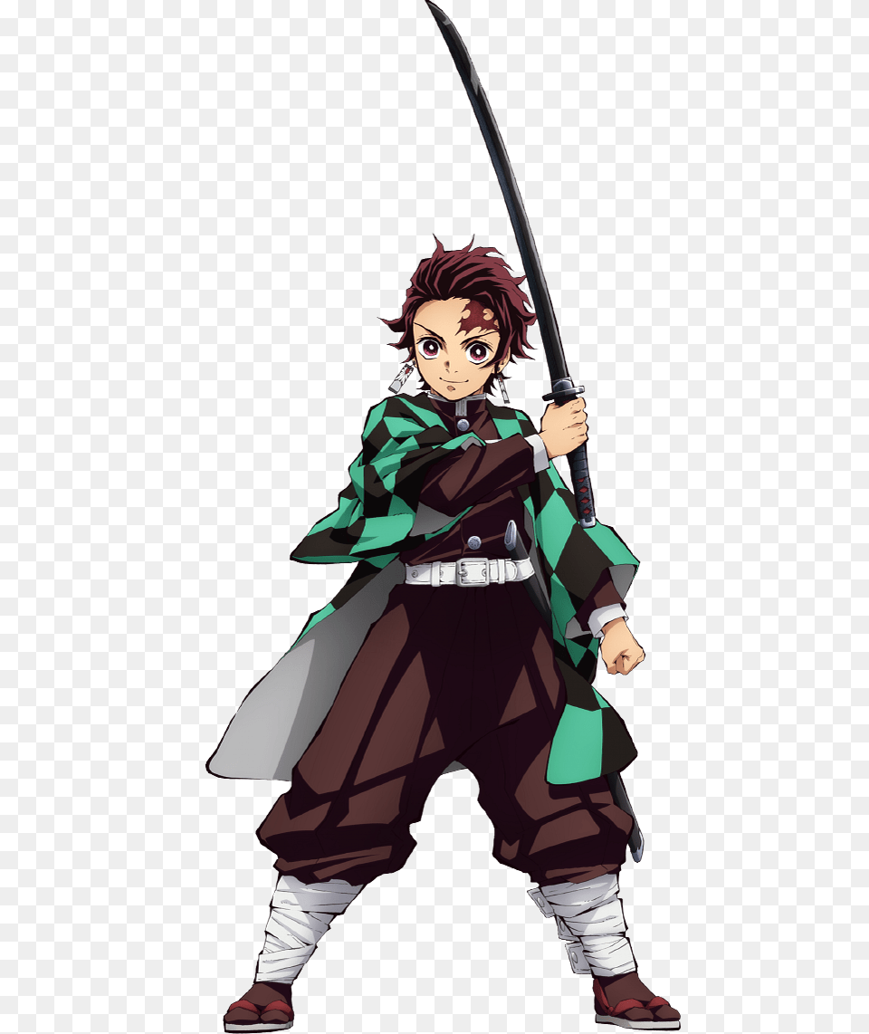 Tanjiro Kamado Demon Slayer, Book, Comics, Publication, Baby Png Image