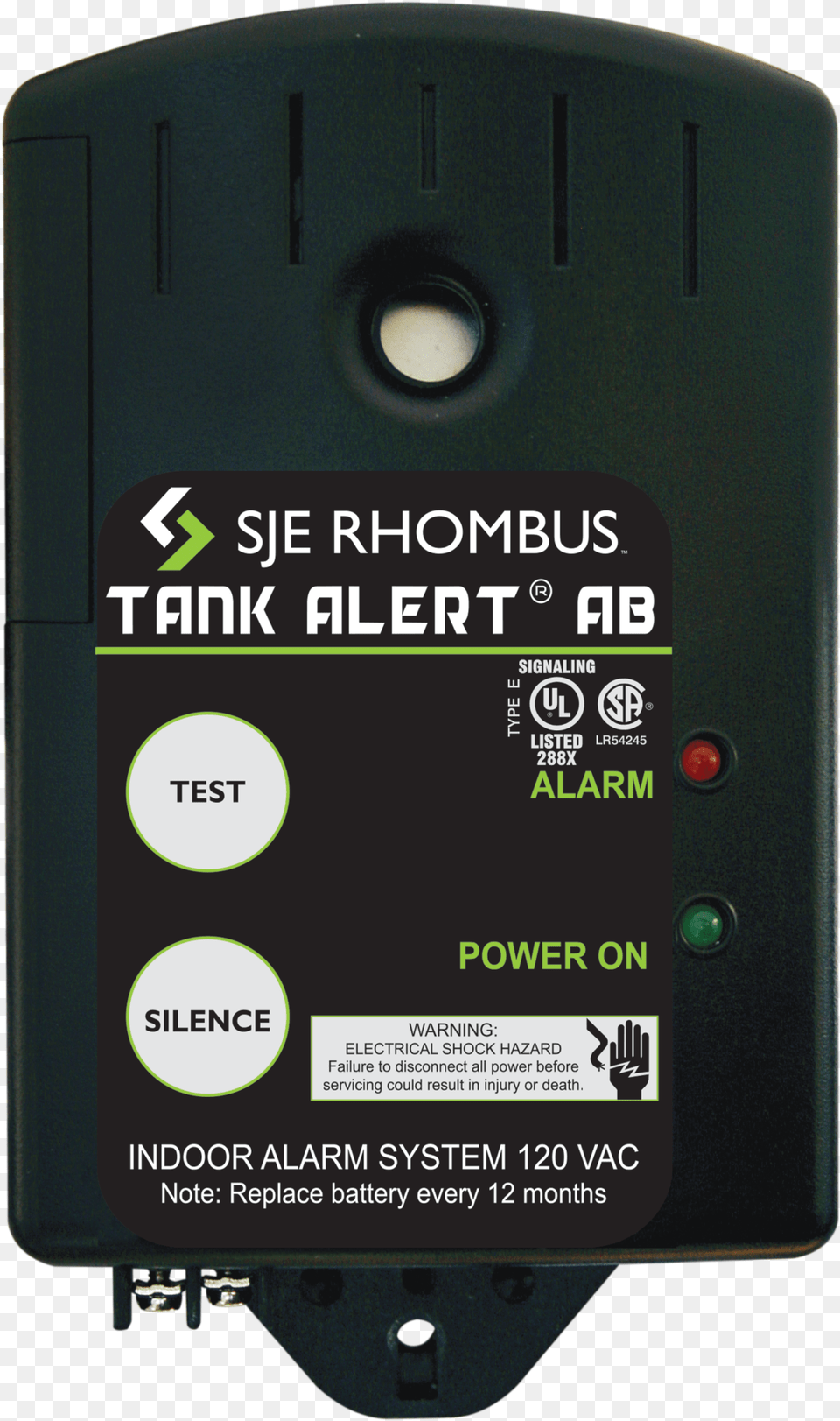 Tank Alert Ab Sje Rhombus Tank Alert, Adapter, Electronics, Mobile Phone, Phone Free Png