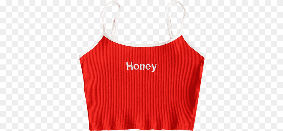 Tank Crop Top Honey, Clothing, Tank Top Free Transparent Png