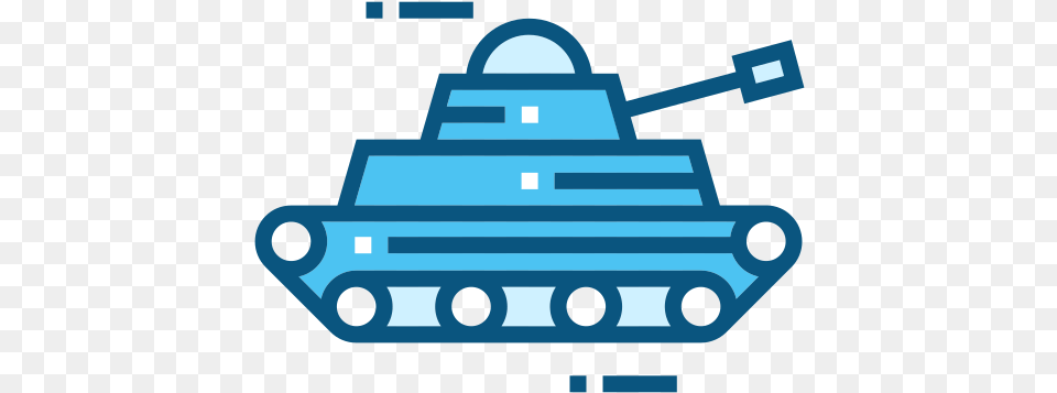 Tank Icon Of Military And Guns Horizontal, Armored, Transportation, Vehicle, Weapon Free Png