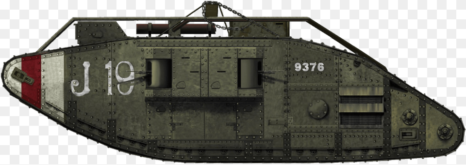 Tank Mark V Composite, Armored, Military, Transportation, Vehicle Free Transparent Png