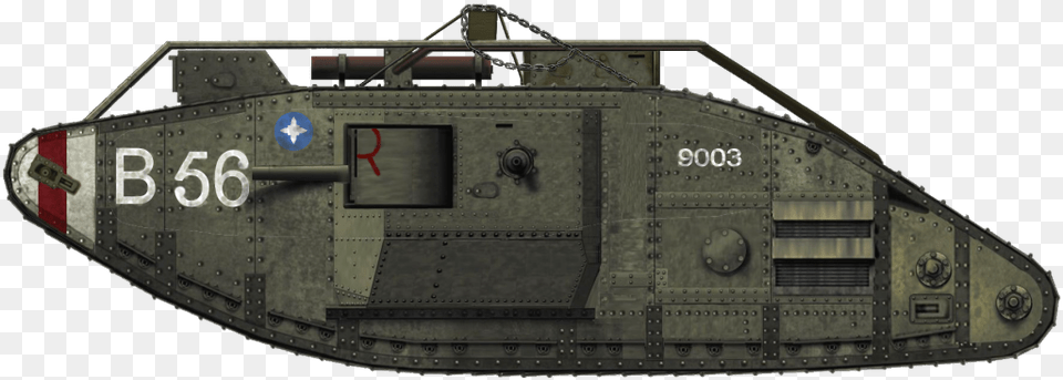 Tank Mark V Named Barrhead Mark V Tank, Armored, Military, Transportation, Vehicle Free Transparent Png