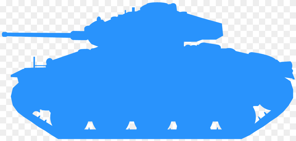 Tank Silhouette, Weapon, Armored, Vehicle, Military Free Png