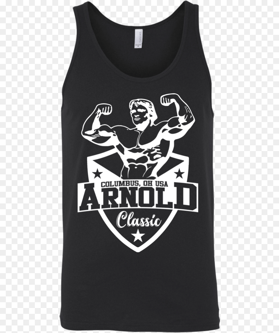 Tank Top Arnold Schwarzenegger, Clothing, Tank Top, Person, Face Free Png Download