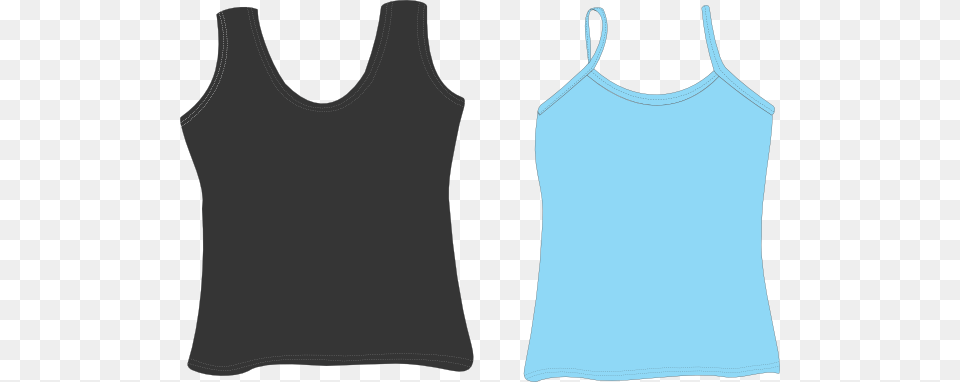 Tank Tops Clip Arts Download, Clothing, Tank Top, Undershirt, Accessories Png Image