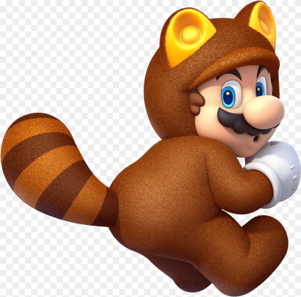 Tanooki Mario, Toy, Face, Head, Person Free Png