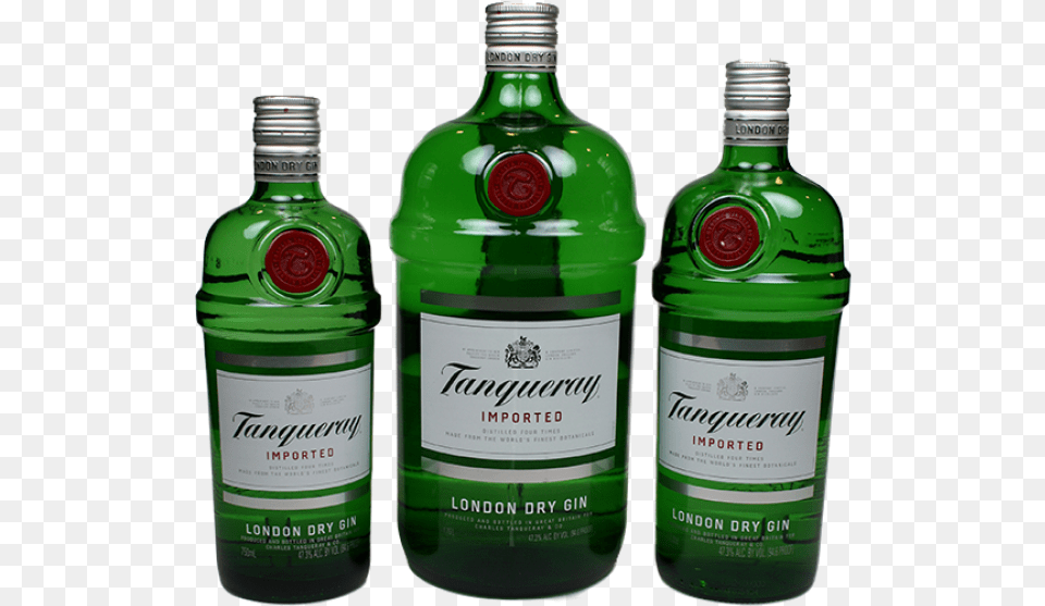 Tanqueray London Dry Gin, Alcohol, Beverage, Liquor Png Image