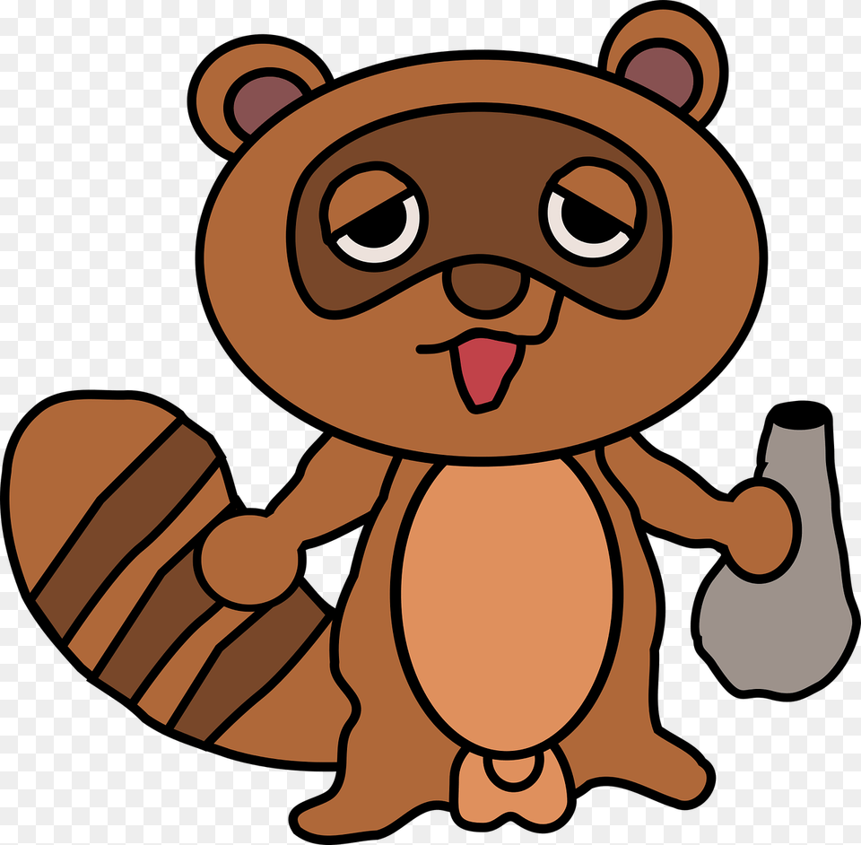 Tanuki Cartoon, Baby, Person, Face, Head Free Transparent Png