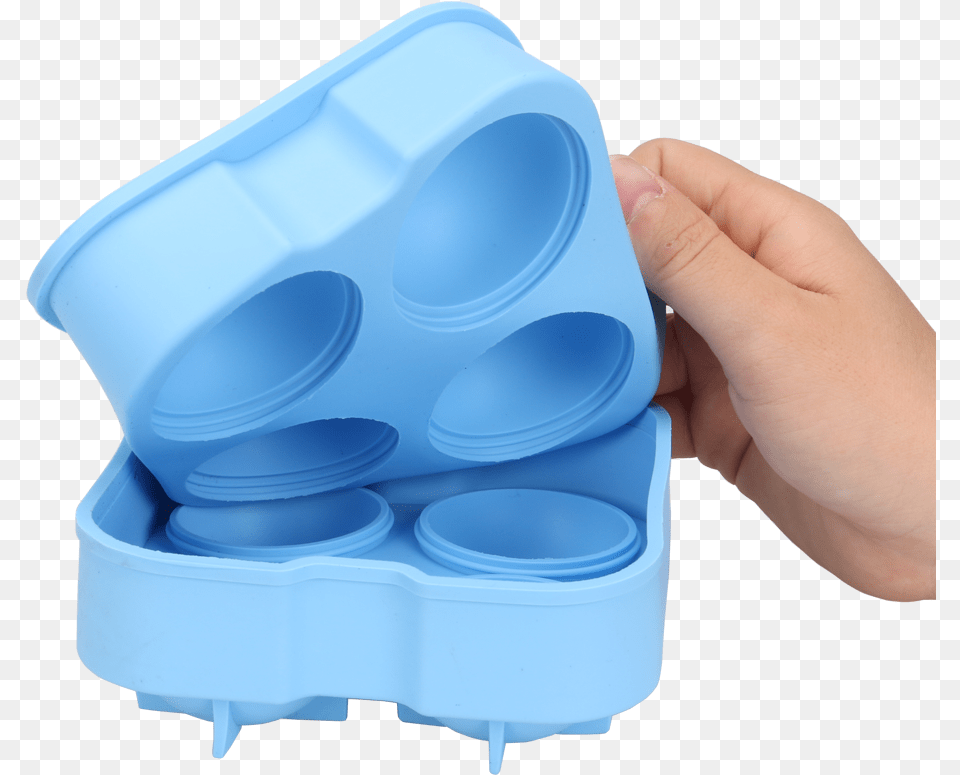 Taobao 4 Cavity Ball Shape Silicone Ice Cube Tray Hand, Plastic, Cabinet, Furniture, Box Png