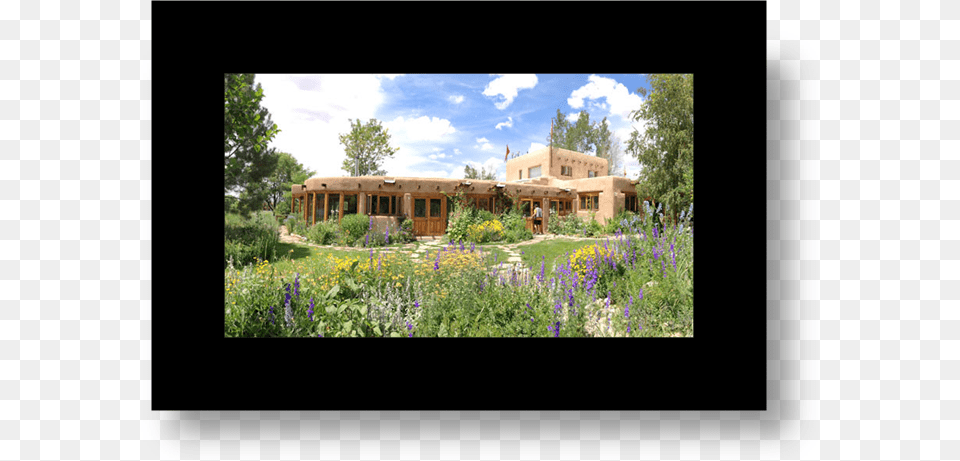 Taos Is A Small Town Noted As A Spiritual Center Picture Frame, Architecture, Villa, Building, Cottage Png Image