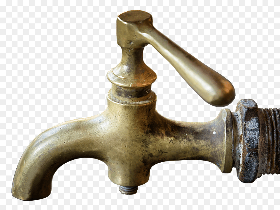 Tap, Bronze, Sink, Sink Faucet, Smoke Pipe Png