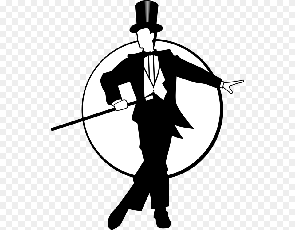 Tap Dance Ballet Jazz Dance Contemporary Dance, Stencil, Adult, Male, Man Free Png