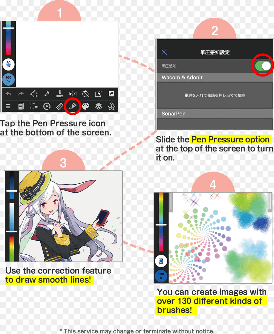 Tap The Pen Pressure Icon At The Bottom Of The Screen Medibang Stylus Icon, Book, Comics, Publication, Baby Png