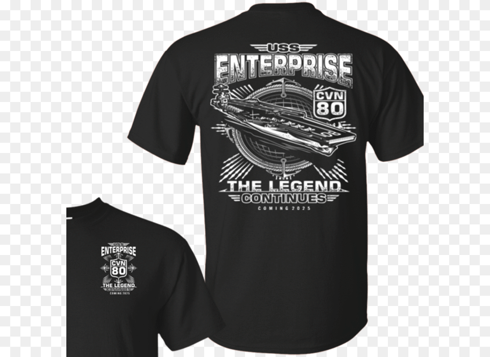 Tap To Expand Uss Enterprise Cvn, Clothing, Shirt, T-shirt, Adult Free Png Download
