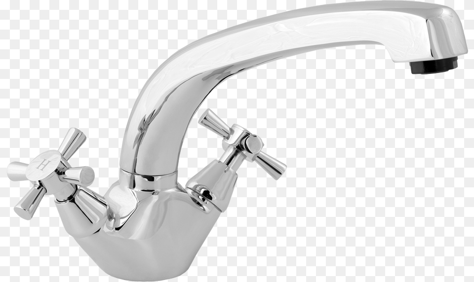 Tap Deva Milan Mono Kitchen Sink Mixer Tap Chrome, Bathroom, Indoors, Room, Shower Faucet Free Transparent Png