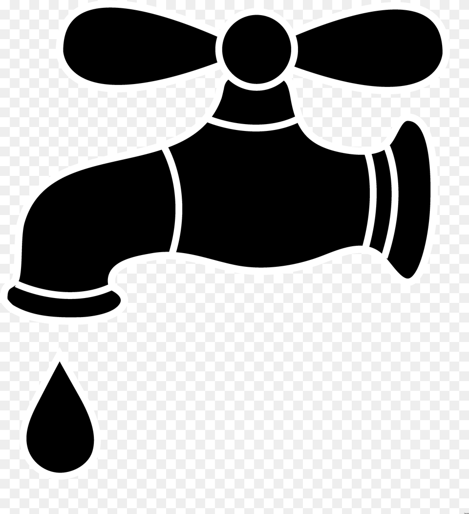Tap Water Tap Water Clip Art Drinking Water Symbol Clip Art, Stencil, Smoke Pipe, Animal, Kangaroo Free Transparent Png