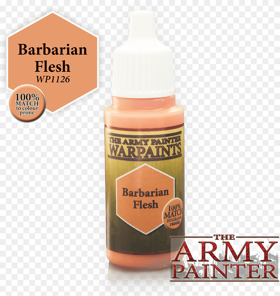 Tap Wp1126 Barbarian Flesh Army Painter Dry Rust, Bottle Png Image