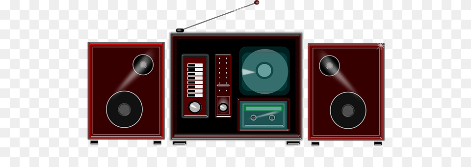 Tape Electronics, Stereo, Speaker Free Png Download