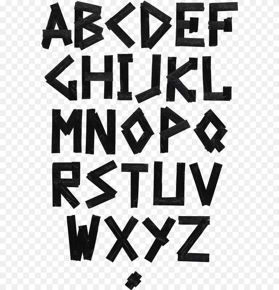 Tape Font, Cross, Symbol, Text, Alphabet Free Transparent Png