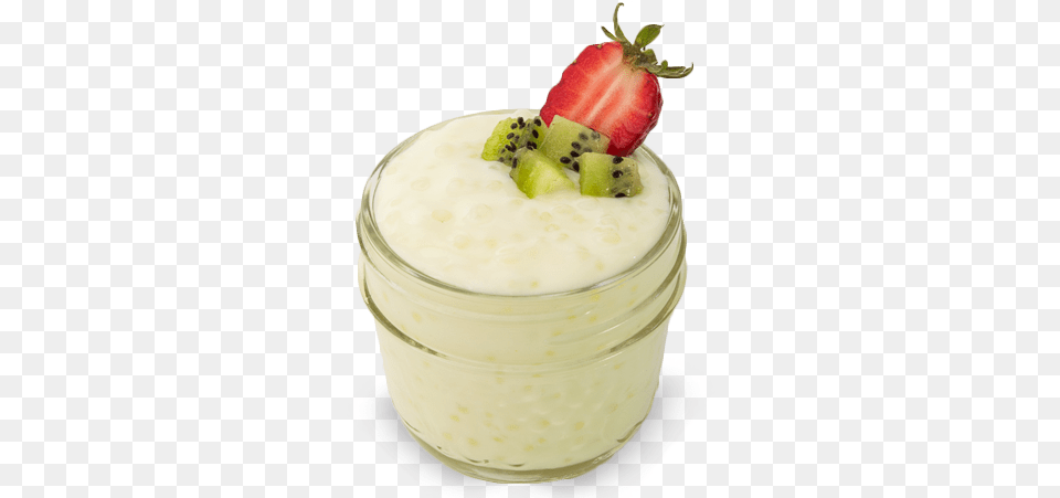 Tapioca Pudding Fresh, Yogurt, Food, Dessert, Cream Free Png
