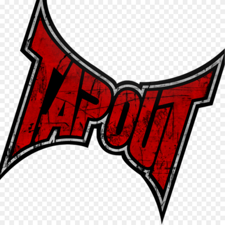 Tapout Logo Font Tapout Logo, Sticker, Symbol, Text Free Transparent Png