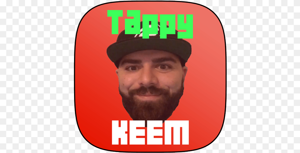 Tappy Keem U2013 Applications Sur Google Play Graphic Design, Hat, Baseball Cap, Beard, Cap Free Png