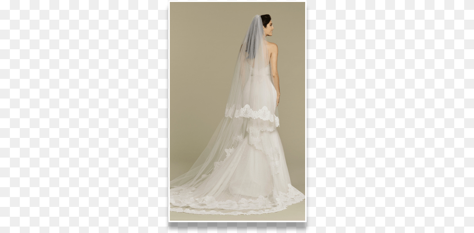 Tara Keely Bridal Trumpet Alencon Lace Sweetheart Satin Wedding Dress, Clothing, Veil, Fashion, Formal Wear Png