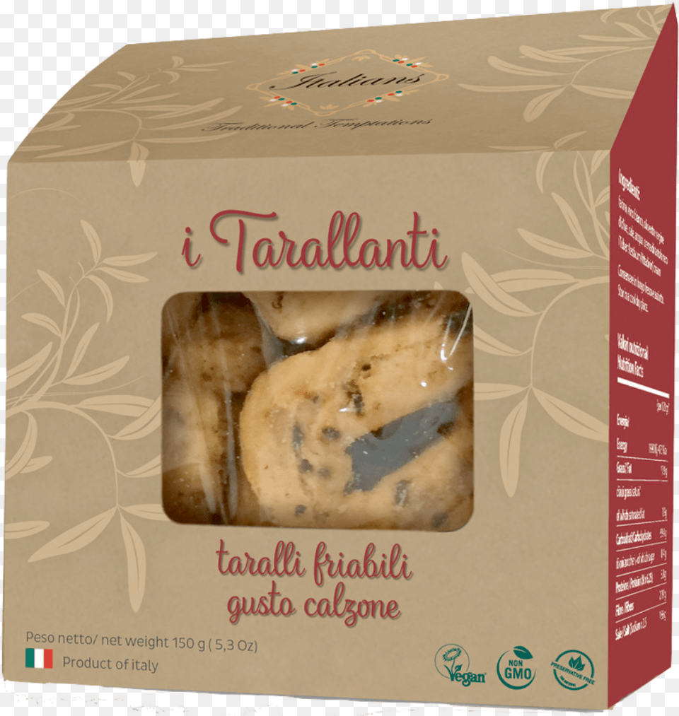 Taralli Calzone Taralli, Box, Food, Sweets, Cardboard Free Png