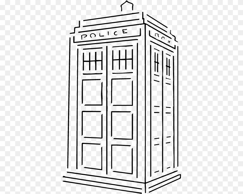 Tardis, Gray Free Png