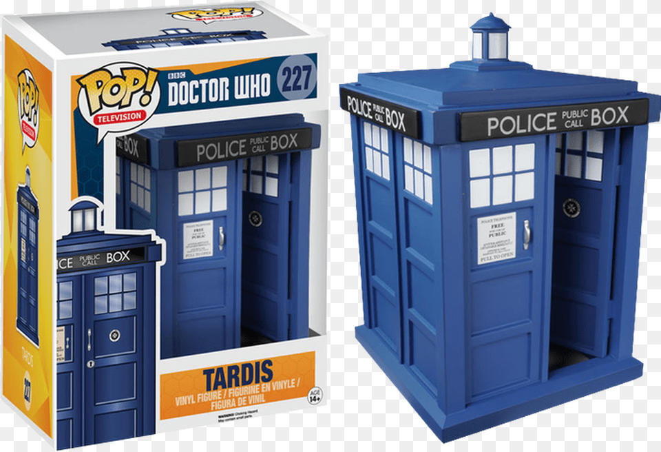 Tardis 6 Inch Doctor Who Funko Pop Tardis, Kiosk, Box Png