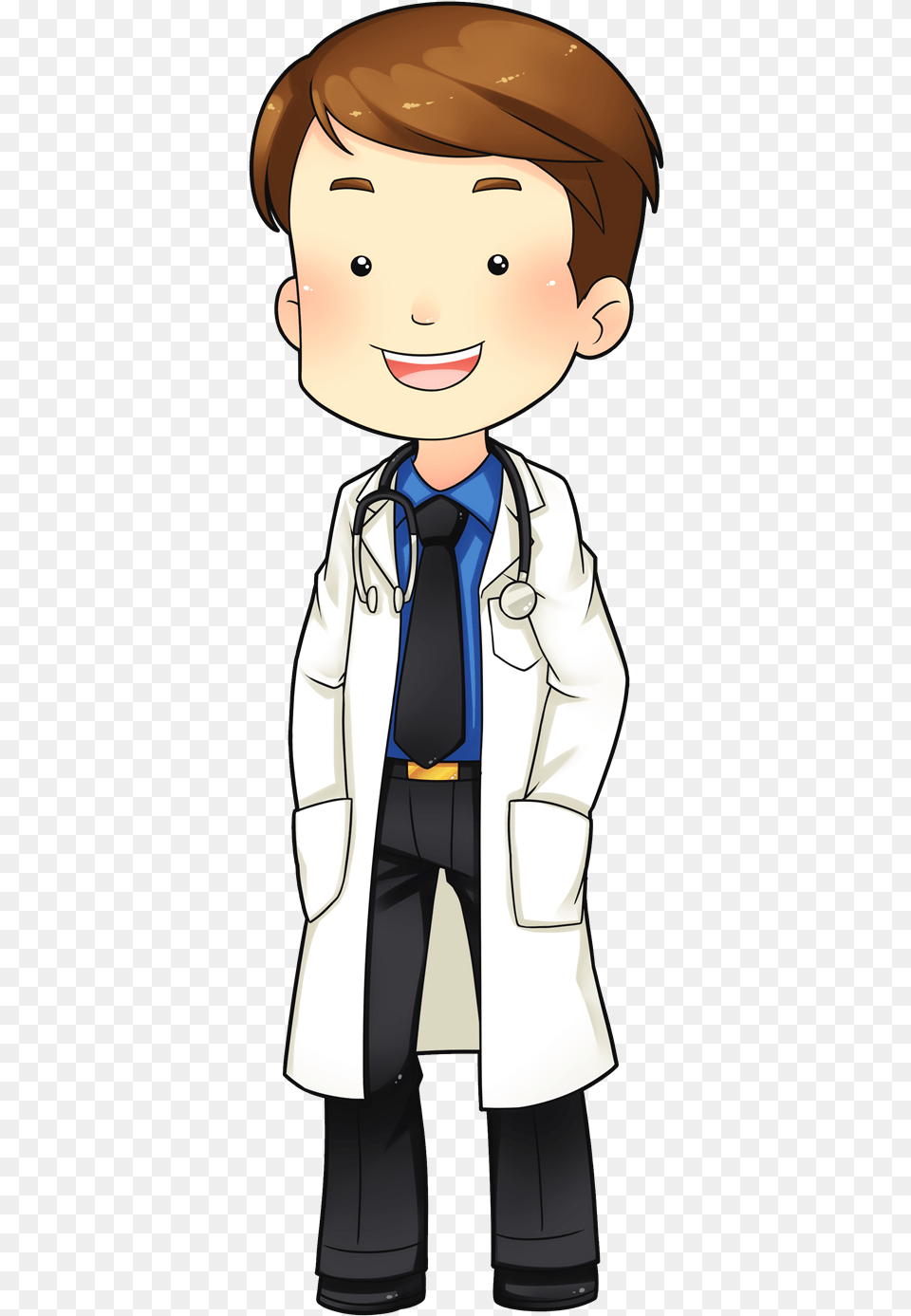 Tardis Clipart Animated Background Doctor Clipart, Lab Coat, Clothing, Coat, Accessories Free Transparent Png