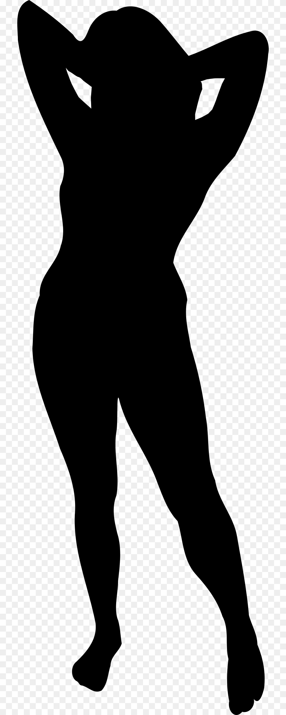 Tardis Clipart Silhouette Black Woman Silhouette, Gray Free Transparent Png